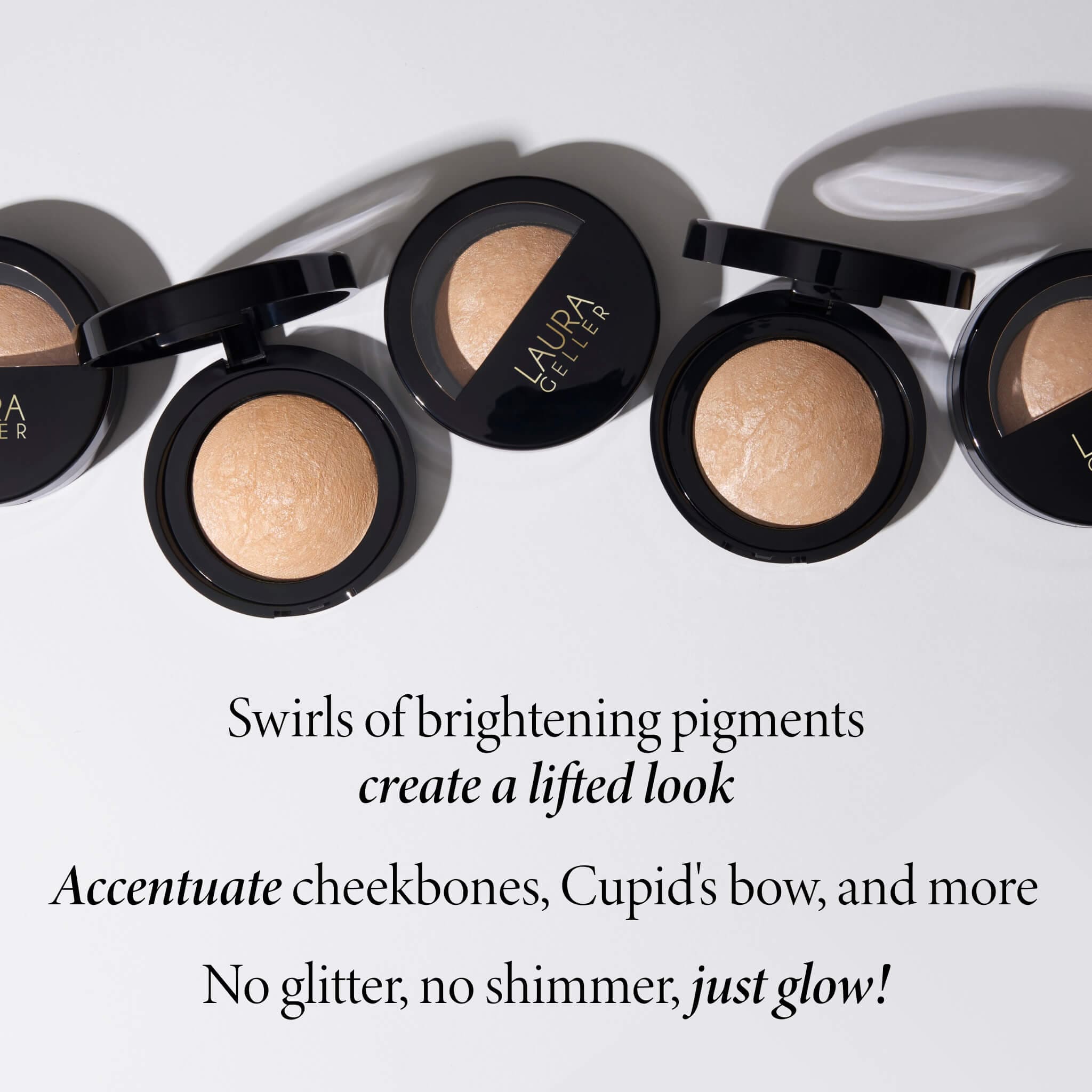 Baked Marbleized Highlighter | Prosecco - Image 5